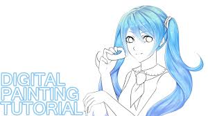 Use the color you want the hair to be, then add a strip of a lighter color. Tutorial How To Color Manga Hair Youtube