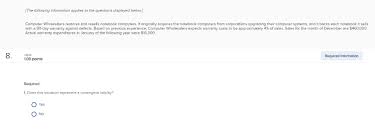 When it assets are ready to retire, cwi is here to recover, remarket, & resell them. The Following Information Applies To The Questions Chegg Com