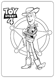 Explore the world of disney, disney pixar, and star wars with these free coloring pages for kids. Woody Toy Story 4 Disney Pixar Coloring Pages Toy Story 4 Kids Coloring Pages