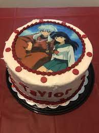Find out which anime characters were born today and discover who shares your birthday. Thank You Justbaked Inuyasha Kagome Cake Party 18th Birthday Cake For Girls Cake Girl Cakes