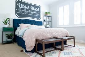Give your guests a true home away from home without compromising square footage or functionality. Guest Bedroom Ideas With A Hip Hotel Vibe Reveal All Things Thrifty