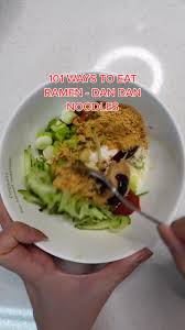 Maybe you would like to learn more about one of these? Guys This Was So Good You Have To Try It Recipe Owenz Ramen Noodles Dandannoodles Ramenhack Cookingtiktok Asianfood Studentmeals