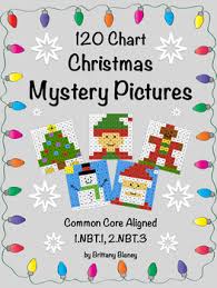 120 Chart Christmas Mystery Pictures 6 Pack Christmas