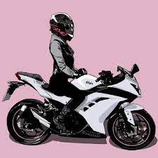 Kontes modifikasi motor klasik di ulang tahun sakota tasikmalaya acara nya mantap bosku. Badass Motorcycle Art By Kamu666 Anime Motorcycle Motorcycle Art Motorcycle Artwork