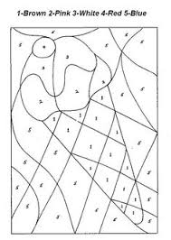 It is probably the most basic form of coloring pages. 40 Color By Numbers Ideas Color By Numbers Coloring Pages Preschool Activities
