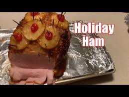How To Make A Beautiful Juicy Holiday Ham Youtube In 2020 Holiday Ham Ginger Snap Cookies Ham