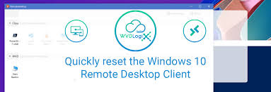 The citrix adc product line optimizes delivery of applications over the internet and private networks. How To Reset The Remote Desktop Client On Windows 10 Wvdlogix Windows Virtual Desktop And Fslogix Blog