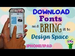 Or design your own project from scratch. How To Download Fonts On Iphone Ipad And Bring It To Cricut Design Space Dafont Youtube Font App Download Fonts Cricut Apps