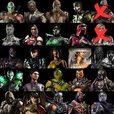 VOTE for what characters you DONT want to see in MK1 - Round 9 (Link to  vote in comments) : rMortalKombat