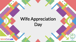 We did not find results for: Wife Appreciation Day 2021