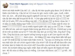 Thư vũ từng chia sẻ về vai ở phương diện pháp luật, bình luận về hành vi phát tán clip nóng trên mạng xã hội nói trên, luật sư diệp năng bình, trưởng văn phòng luật sư thông. Mc Phan Anh Len Tiáº¿ng Ä'ap Tráº£ Khi Bá»‹ Duy Máº¡nh Nháº¯c Kheo Vá»¥ Äƒn Cháº·n 21 Tá»· Tiá»n Tá»« Thiá»‡n