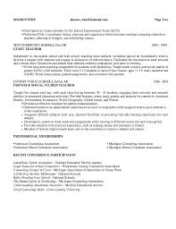 school guidance counselor resume sample
