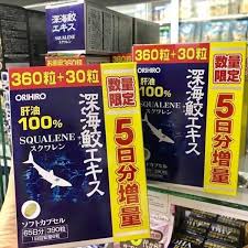 The asian citrus psyllid (acp) is a pest that acts as a carrier or vector spreading huanglongbing (hlb), a devastating disease of citrus trees. Vien Uá»'ng Sá»¥n Vi Ca Máº­p Orihiro Deep Sea Shark Nháº­t Báº£n Vshop Asia