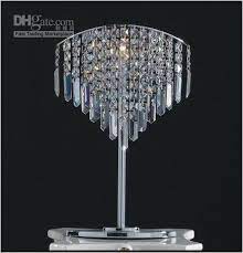 Hello everyone, this is one of the few tutorials that i willl be doing using the winter holiday dollar tree items purchased last year.enjoy. Crystal Chandelier Table Top Lamps Redboth Com Crystal Table Lamps Modern Table Lamp Design Table Top Lamps