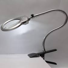 Desktop Led Magnifying Lamp Light Table Clamp Craft Hobby Quilting Magnifiers Led Desk Lamp Magnifying Glass Magnifier Lamp