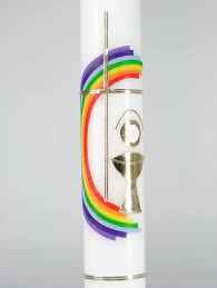 Check spelling or type a new query. Kommunionkerze Regenbogen Kreis