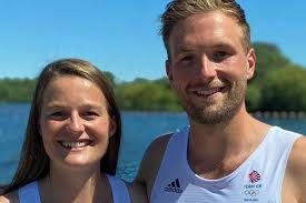 Tom Ford and Emily Ford at Račice World Rowing Championships