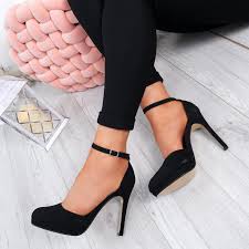 Shop our latest styles and exclusive collections. Parity Black Closed Toe Heels With Ankle Strap Up To 61 Off