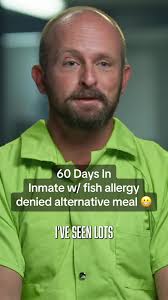 Inmate Jonathan Fish Tray