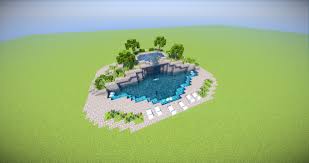 Luxury Pool Minecraft Project Minecraft Minecraft Ideen Ideen