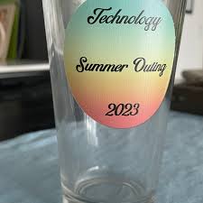 Personalized Printed Pint Logo Glass , Company Logo, Personalized Logo,  Birthday Gift, Wedding Gift, Add Your Logo