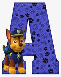 You can now print this beautiful paw patrol chase coloring page or color online for free. Alfabeto Decorativo Alfabeto Patrulha Canina Alfabeto Da Patrulha Canina 2307401 Paw Patrol Decorations Paw Patrol Printables Chase Paw Patrol