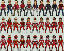 Andros, the red space power ranger, discovers venjix and remnants of mondo's empire are prepa. Forever Red Team By Micromaned On Deviantart