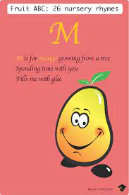 Search short poems about mango by length and keyword. M Is For Mango Rhymes For Kids Nursery Rhymes Rhymes