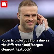 Roberts has named the two Lions he thinks are the main reason for the  series win 👀