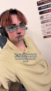 Cursed Glamrock Freddy Makeup