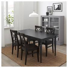 Ingatorp Ingolf Table And 4 Chairs Black Brown Black Ikea Black Dining Room Sets Modern Dining Room Tables Modern Dining Room