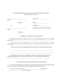 How close the parents live to each other. Answer To Complaint For Divorce Ohio Edit Fill Sign Online Handypdf