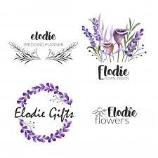 Feminine Flower Logo Collection Flower Logo Logo Collection Heather Plant