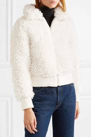 Maje Faux Shearling Jacket Off White Faux Maje Shearling Faux Shearling Jacket Shearling Jacket Shearling