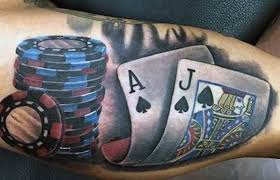 A large box of cards with xix the sun as cover and x wheel of fortune behind it. Prison Tattoos History Meanings And Interesting Facts Tattoo Me Now