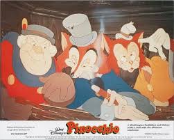Walt Disney's Pinocchio 8x10 inch photo lobby card art Worthington- Foulfellow | eBay