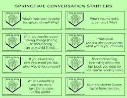 Spring trivia questions and answers for seniors printable quiz spring interesting facts in english is here. Springtime Conversation Starters Flanders Family Homelife