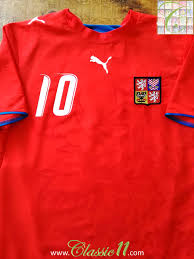 Czech Republic Home Football Shirt 2006 2007