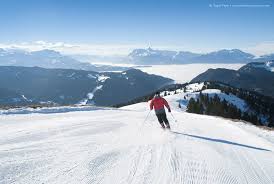 Skier In Les Gets Portes Du Soleil French Alps Ski Lesgets Places To Go Favorite Places Skiing