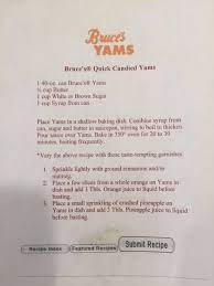 Can Yams Recipe Best Recipes Around The World Yams Recipe Candied Yams Recipe Canned Yams