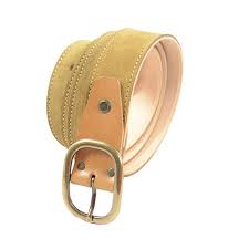 Nous déclinons notre gamme ceinture. Ceinture Classique Cuir Femme Faune Nubuck Camel