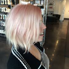 Baby Pastel Pink Base Melt On Platinum Short Hair Pink Blonde Hair Blonde Hair Color Ash Hair Color