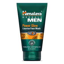 Himalaya Men Power Glow Licorice Face Wash 100ml Wood Apple Shell Powder Gently Exfoliates Dead Skin Cells Resulting In A Mild Face Wash Licorice Herbalism