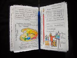 The Illustrated French Language Study Journal Sketch Book Sketchbook Journaling Art Journal Pages