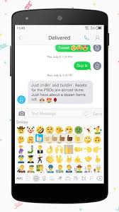 Looking for a good sms app for your phone? One Sms Mms New Emoji Sticker Gif Apk Download For Android