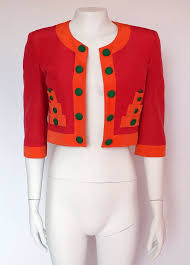 Vintage Moschino Jacket Blazer Cheap Chic Gift For Her Short Jacket Buttons Jacket Vintage Item Size Small Collettible Moschino Dress Belt Short Jacket Jackets Vintage Shorts