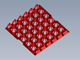 Egg Tray Free 3d Model