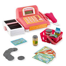 Just Like Home Cash Register Playset Pink Playset Kid Toys Toys
