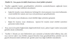 Maddesinde atıfta bulunulan uzmanlar grubuna sağlar. Malumatfurus On Twitter Istanbul Sozlesmesi Nin 36 Maddesinin Toplu Halde Fuhus Yapmayi Mesrulastirdigi Iddiasi Bu Tip Yanlis Yorumlardan Biri Halbuki Anilan Madde Kisinin Fuhsa Zorlanamayacagini Aktariyor Https T Co 1enftpwtmf