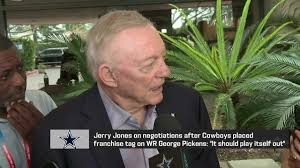 Jerry Jones provides an update on George Pickens' long-term 